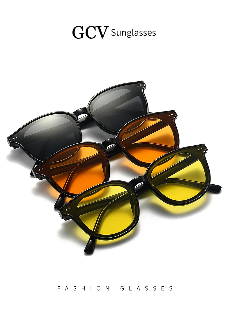 Night Vision Polarized Sunglasses Men Women Driving Goggles Yellow Lens UV400 Fashion Eyewear