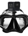 JoyMaySun Professional Underwater Camera Diving Masks Swimming Goggles Snorkel Scuba Diving Equipment Camera Holder For Go Pro