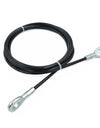 1.4M-5M Gym Cable Wire Rope Heavy Duty Steel Replacement Parts for Home Gym Fitness Cable Pulley Accessories Dia 5mm
