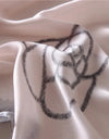 Scarf Spring Summer Women Beach Sunscreen Shawl Quality Silk Lady Popular Print Scarves Hijab