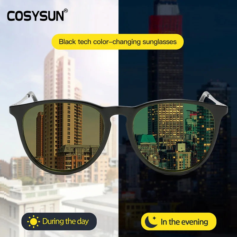 Photochromic Sunglasses Female Day Night vision Polarized Women Glasses female Shade
