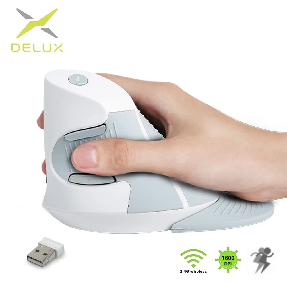 M618GX Vertical Wireless Mouse – Ergonomic 2.4G