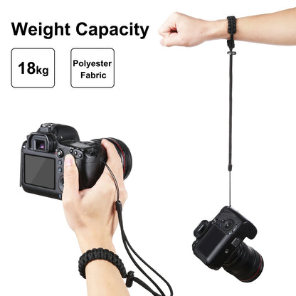 Braided Sport Anti-lost Camera Adjustable Wrist Strap for Gopro/ Insta360 Action Camera Case Smartphone Case