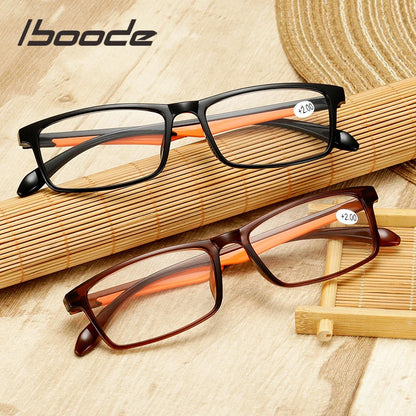 TR90 Ultralight Women Men Reading Glasses Retro Clear Lens Presbyopic Glasses Female Male Reader Eyewear +1.5 2.0 3.0 4.0