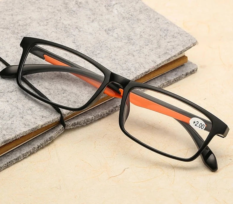 TR90 Ultralight Women Men Reading Glasses Retro Clear Lens Presbyopic Glasses Female Male Reader Eyewear +1.5 2.0 3.0 4.0