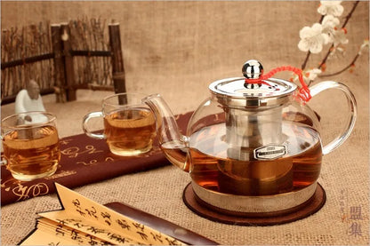 heat resistant glass teapot electromagnetic furnace multifunctional teapots Induction cooker kettle