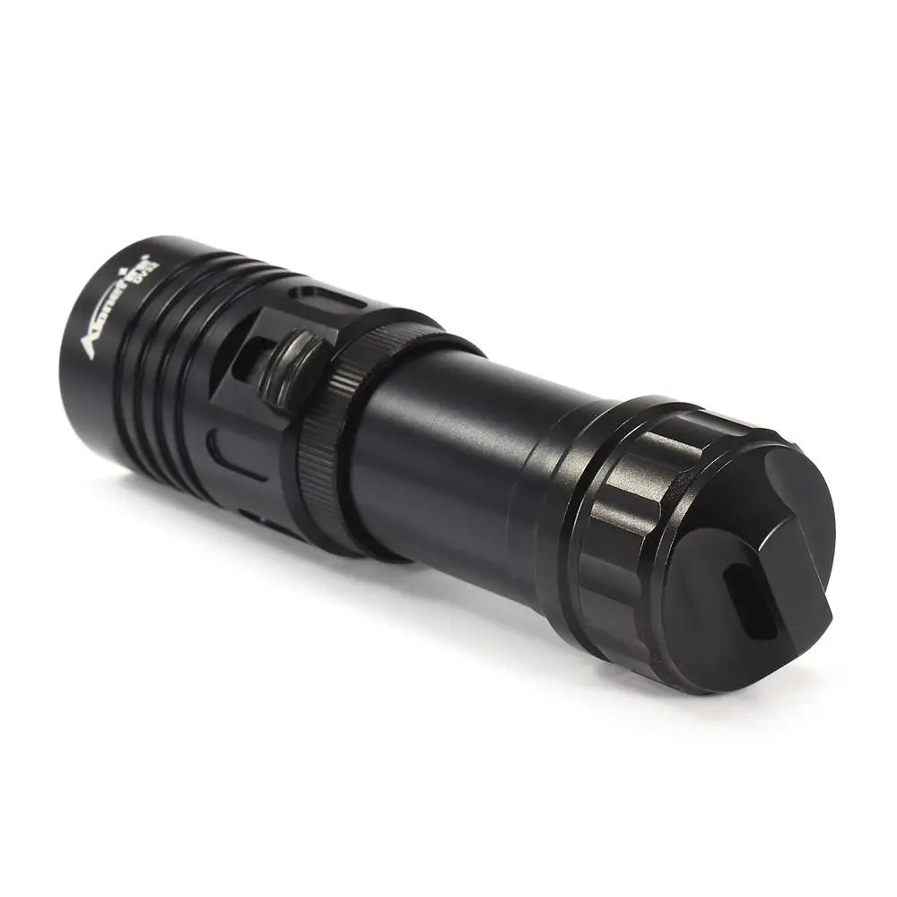 12W Underwater Diving Flashlight Rechargeable LED Torch