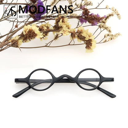 Small Vintage Reading Glasses Readers Round Retro Presbyopia Glasses Full Frame +1+1.5+2+2.5+3+3.5