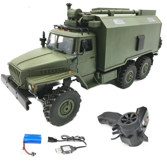 116 Scale Six Wheel Drive Military RC Truck