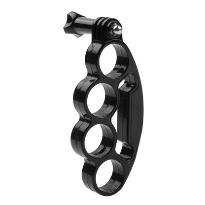 Handheld Mount For GoPro Hero6 Plastic Knuckles Fingers Grip Ring Monopod Tripod Mount+Thumb Screw For Go Pro HEARO5