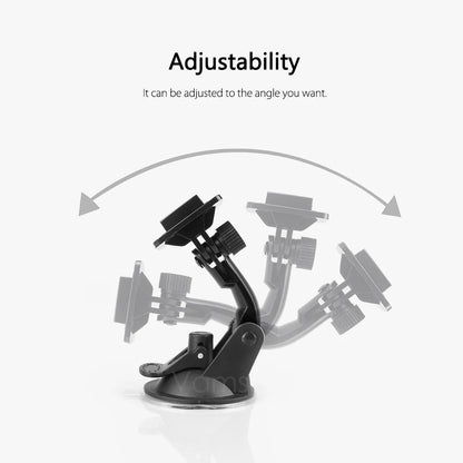 for Go Pro 8 9 Accessories 7cm Car Mount Windshield Suction Cup for Gopro Hero 11 10 9 8 7 6 5 4 for insta360 for Yi 4K