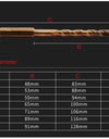 Cross Hex Tile Bits Glass Ceramic Concrete Hole Opener Alloy Triangle Drill Size 3/4/5/6/8/10/12 mm