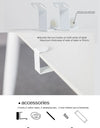 Foot Hammock Stands Adjustable Desk Feet Hammock under the desk