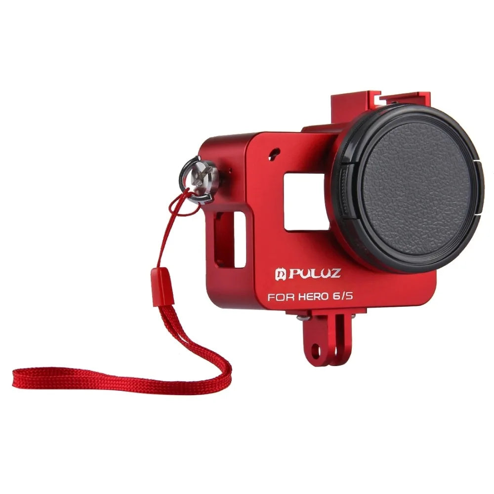 Housing Shell For GoPro HERO 5 6 7 Black Aluminum Alloy Hard Protective Cage Frame Case For GoPro Hero 2018 Camera Cage