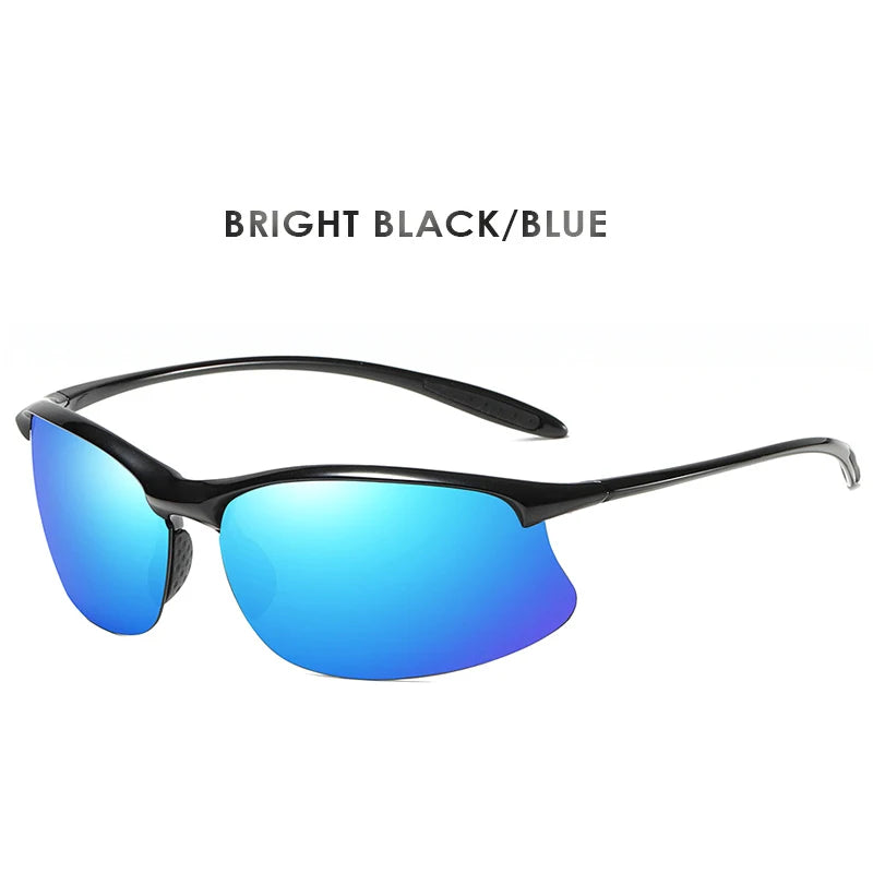 Ultra Light TR90 Polarized Military Style UV400 Driving Sunglasses for Men Women