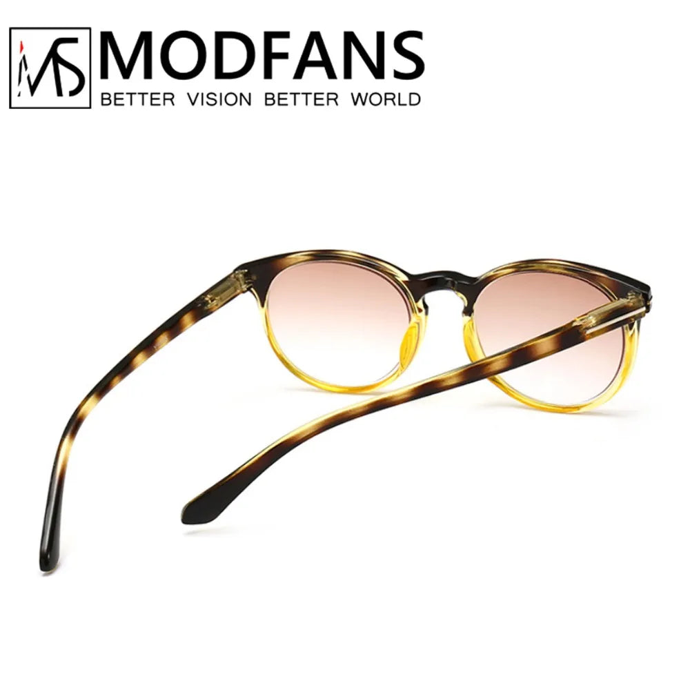 Tinted Reading Glasses Sun Readers Grey Gradient UV400 Protection Lens Magnifying Sun Glasses Reading