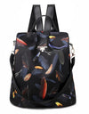 Waterproof Oxford Backpack Fashion Anti-theft Women Backpacks Print School Bag High Quality Large Capacity Backpack