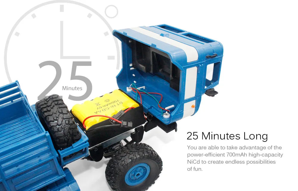 1 to 16 Scale 4WD Remote Control Military Cargo Truck