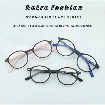 Wood grain optical glasses movement retro glasses frame myopia eyeglasses frames