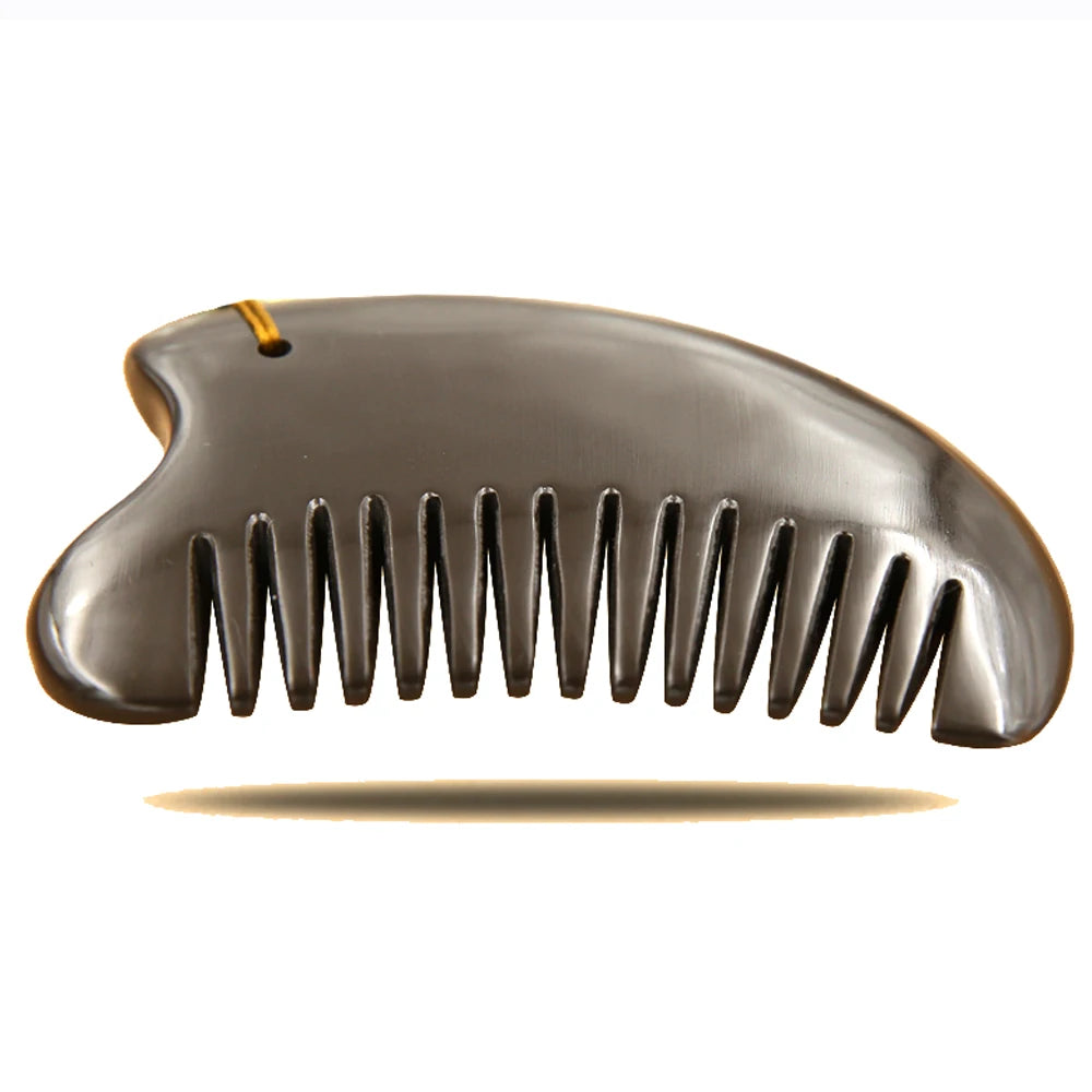 5A grade Original Si Bin brown color Bian stone massage guasha stone multifuntion beauty face comb home health care back massage