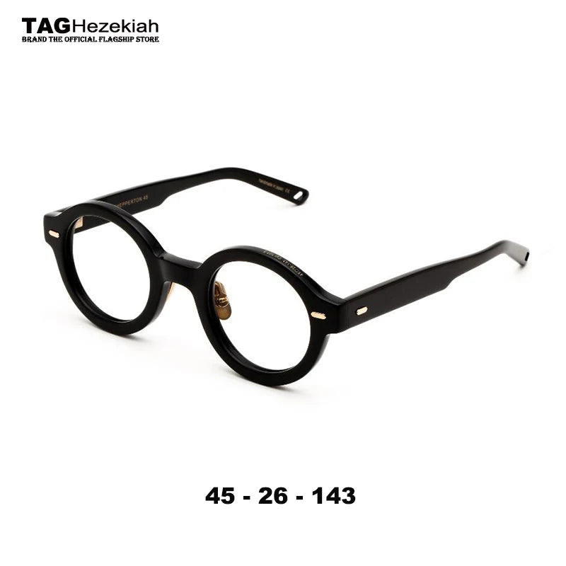 Round Glasses Frame Retro Spectacles Acetate Eye Glasses Fashion Classic Myopia computer eyeglasses