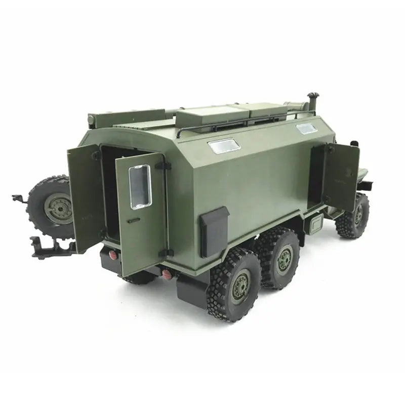 1 to 16 Scale 6 Wheel Drive Remote Control Military Truck