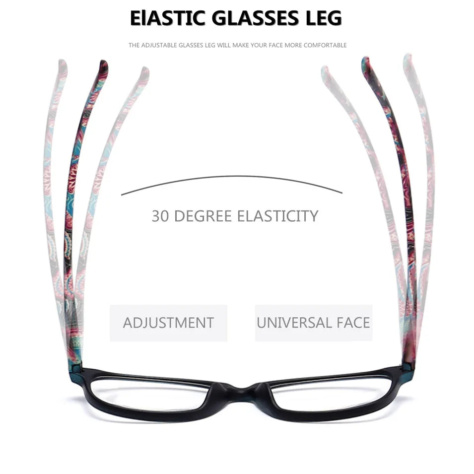 Reading Glasses Flowers diopter fashion Glasses For Reading Brands eyeglasses Ultralight presbyopia Glasses 1 1.5 2 2.5 3