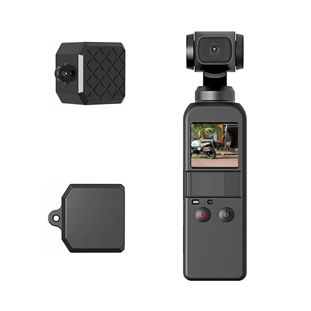 2 in 1 Soft Case For DJI OSMO Pocket Cover Diamond Texture Silicone Solid Protective Case