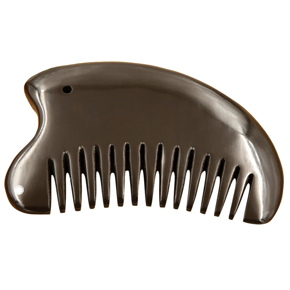 5A grade Original Si Bin brown color Bian stone massage guasha stone multifuntion beauty face comb home health care back massage