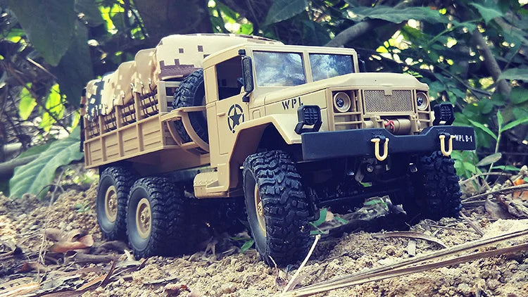1 to 16 Scale 6WD Remote Control Off Road Military Truck