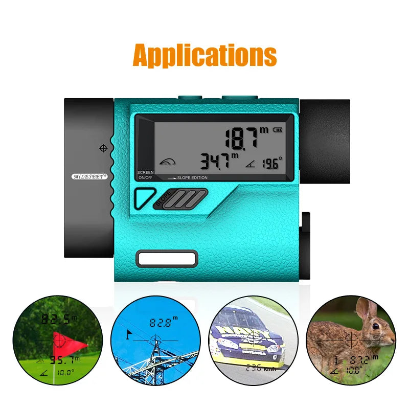 600M Golf Laser Rangefinder Golf Telescope Laser Distance Meter Monocular Golf hunting laser laser Range Finder