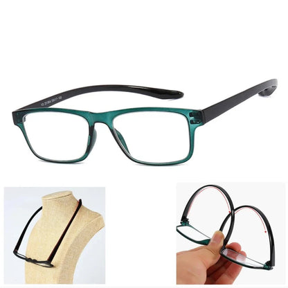 Reading Glasses Stylish Readers Glasses Ultralight High Quality Hanging Neck Presbyopia Magnifying Glasses+1.0 to 4.0