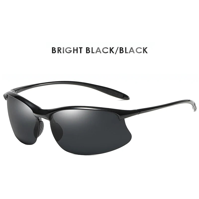 Ultra Light TR90 Polarized Military Style UV400 Driving Sunglasses for Men Women