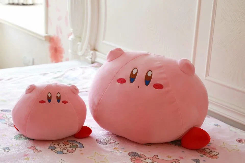 Kirby Pillow Cartoon Cute Plush Doll Stuffed Animal Peripheral 's Birthday Gift Home Stuffed Animal Plushies Toy
