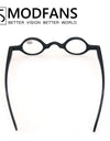 Small Vintage Reading Glasses Readers Round Retro Presbyopia Glasses Full Frame +1+1.5+2+2.5+3+3.5