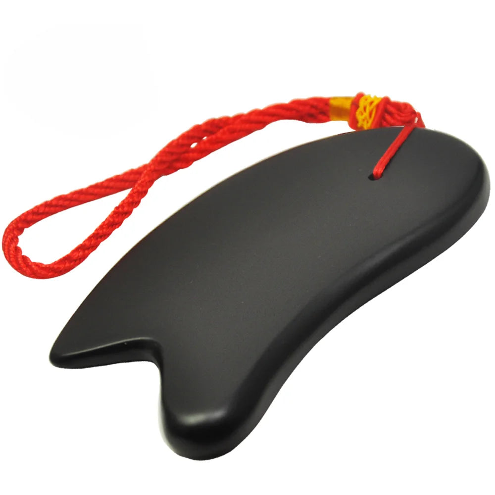 Sibin Bian stone massage guasha stone headache relief Massage Guasha plate beauty face slimming V-LINE back pain health care