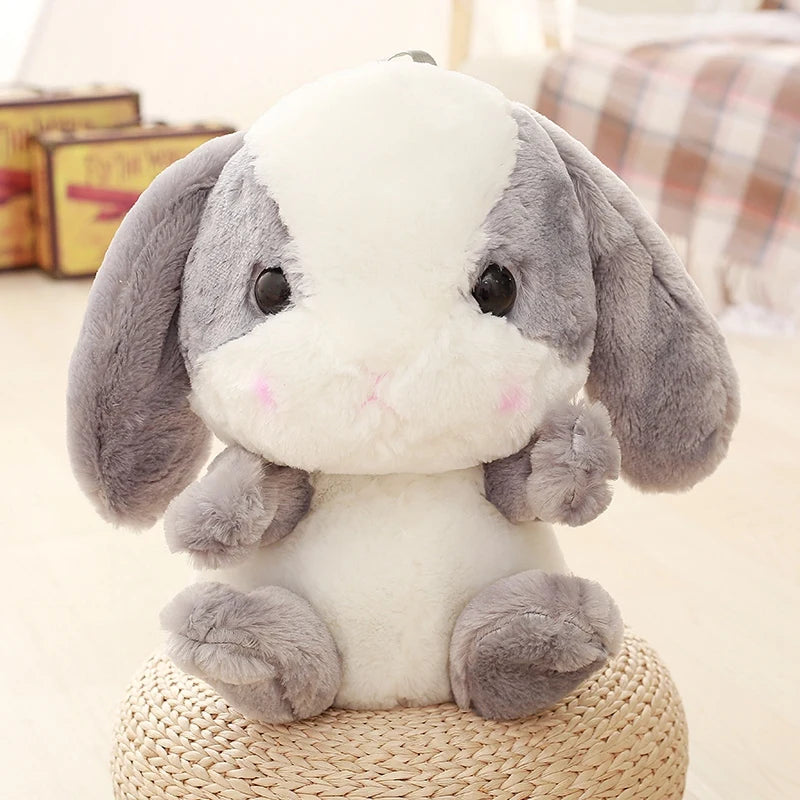Cute Rabbit Plush Shoulder Bag Soft Backpack