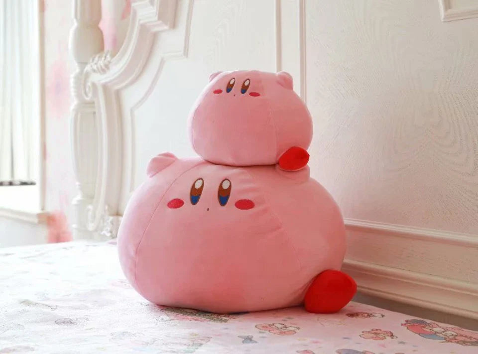 Kirby Pillow Cartoon Cute Plush Doll Stuffed Animal Peripheral 's Birthday Gift Home Stuffed Animal Plushies Toy