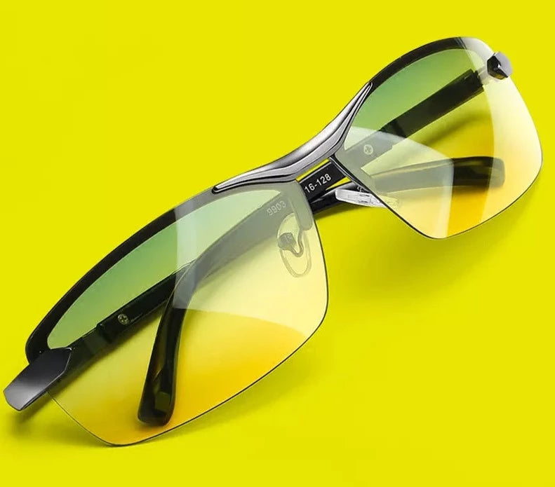 Polarized Multifunction Sunglasses for Men Day and Night Vision Reduce Glare