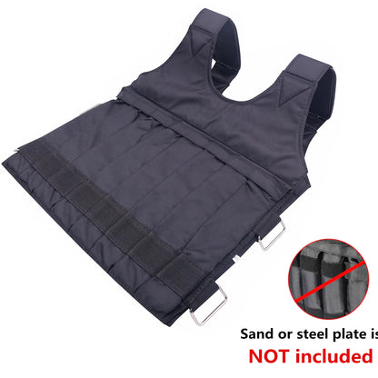 20/50KG Adjustable Weight Vest Home Gym Workout Accessories Weighted Vest Jacket Strength Running Training(Weights Not Included)