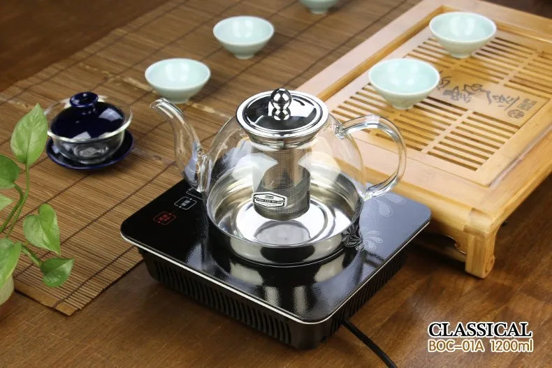 heat resistant glass teapot electromagnetic furnace multifunctional teapots Induction cooker kettle