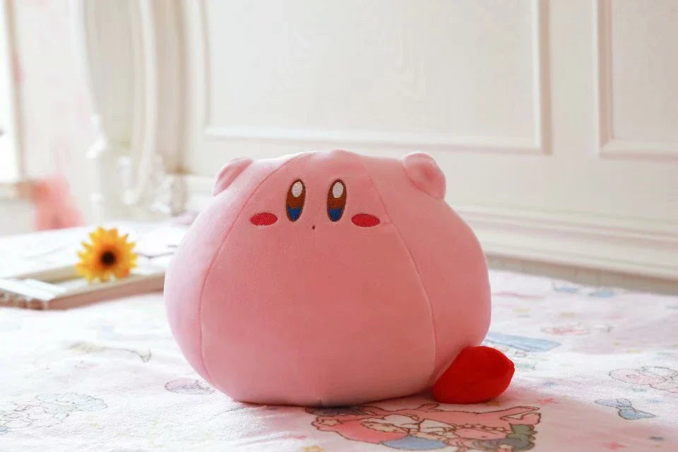 Kirby Pillow Cartoon Cute Plush Doll Stuffed Animal Peripheral 's Birthday Gift Home Stuffed Animal Plushies Toy