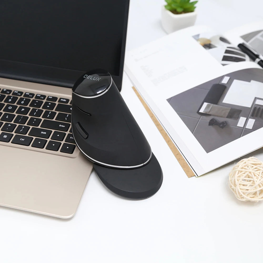 M618 Plus Vertical Ergonomic Mouse – 4000 DPI 6 Buttons