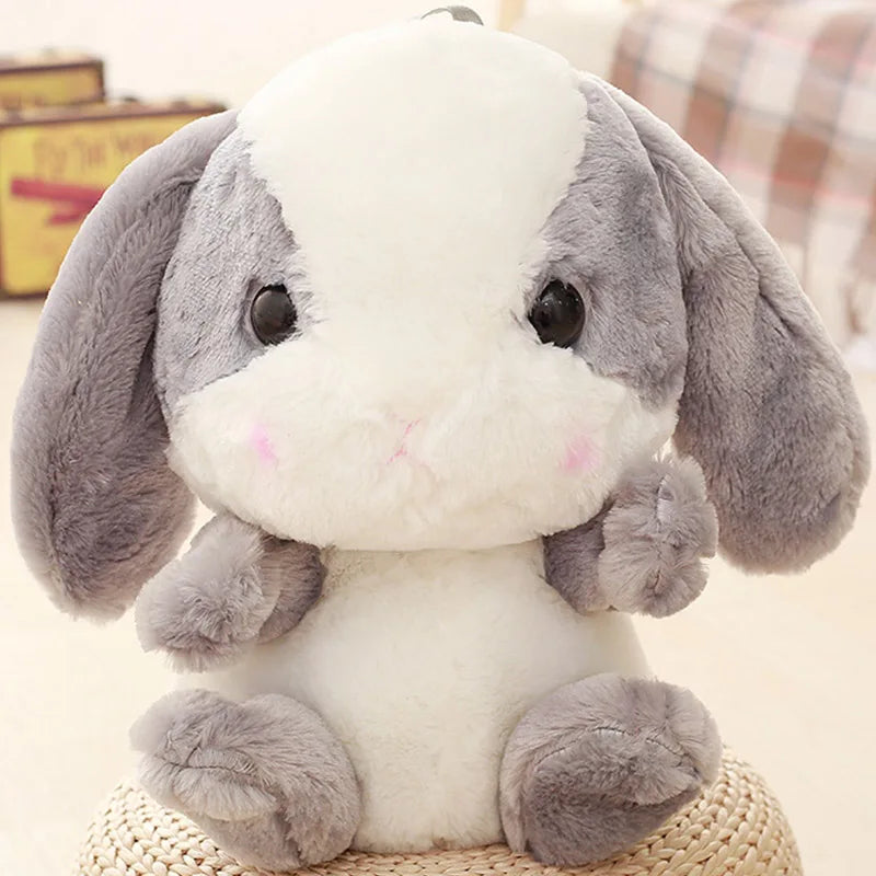 Cute Rabbit Plush Shoulder Bag Soft Backpack