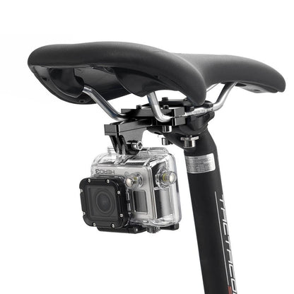 Bike Amount For GoPro HERO5/6 Aluminium Alloy Bike Seat Cushion Mount For Go Pro Hero 3/3+