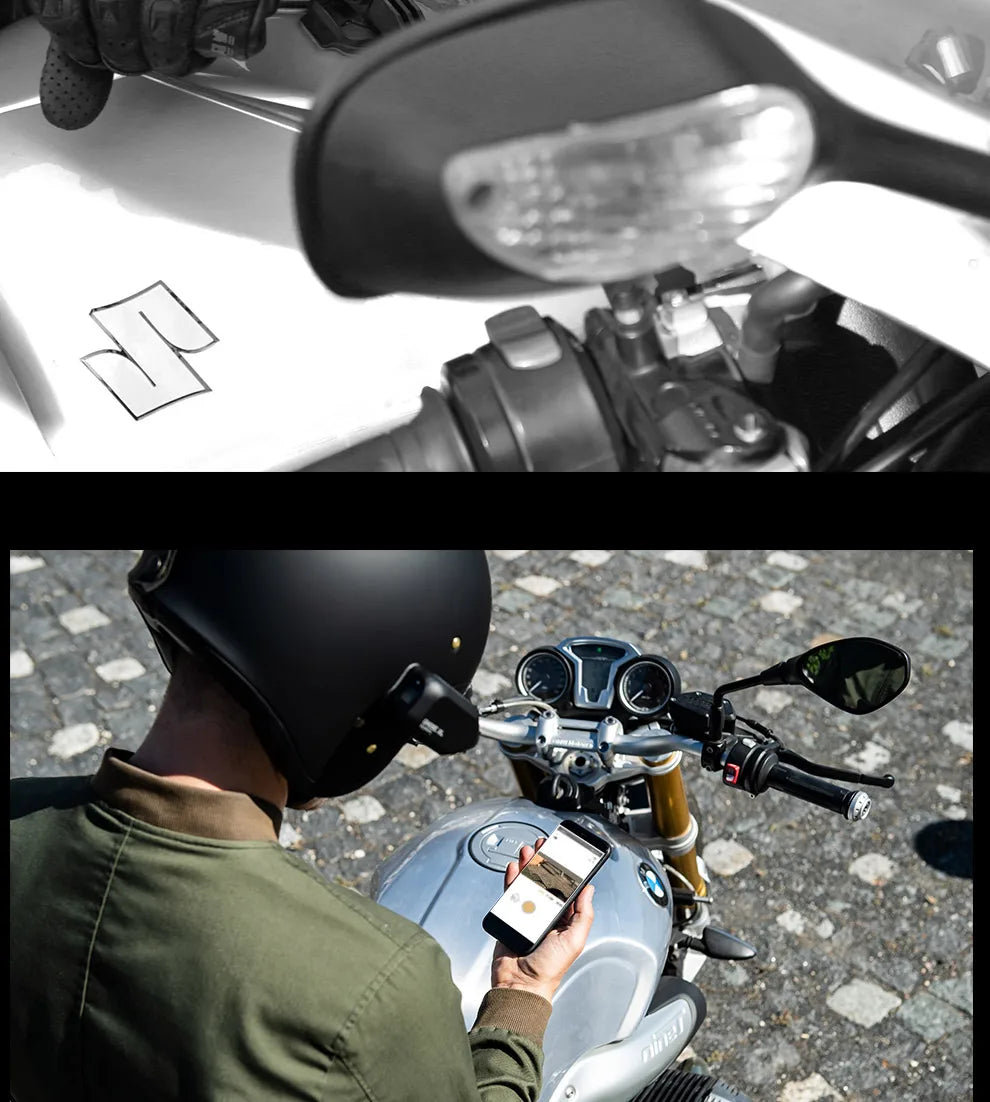 Full HD Action Camera with Rotating Lens Dash Cam Mode and IPX7 Waterproof Design