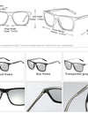 Photochromic Chameleon Sunglasses Women Day and Night Driving Vision