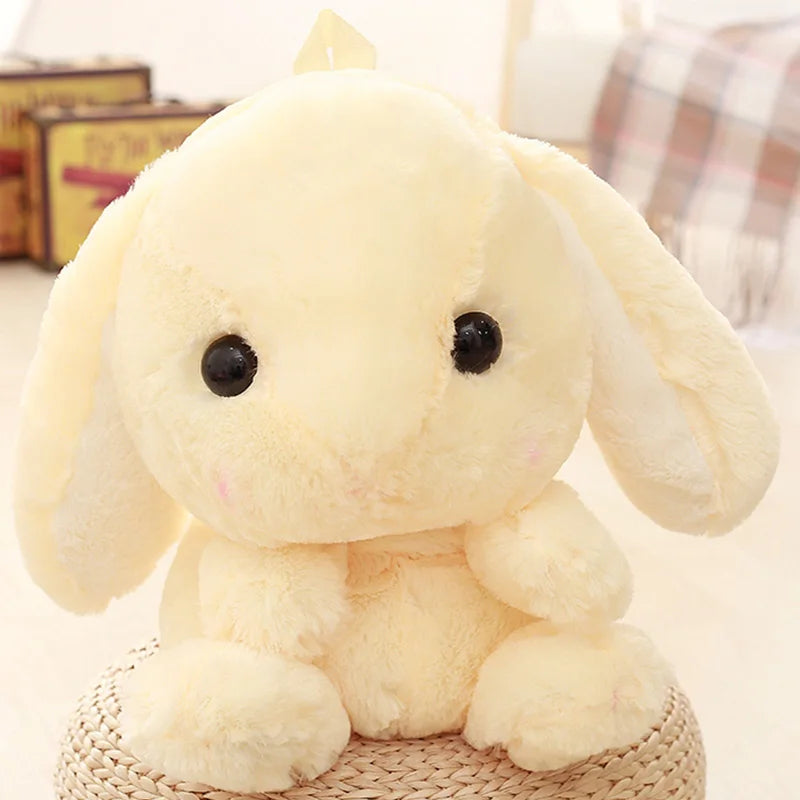 Cute Rabbit Plush Shoulder Bag Soft Backpack