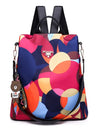 Waterproof Oxford Backpack Fashion Anti-theft Women Backpacks Print School Bag High Quality Large Capacity Backpack