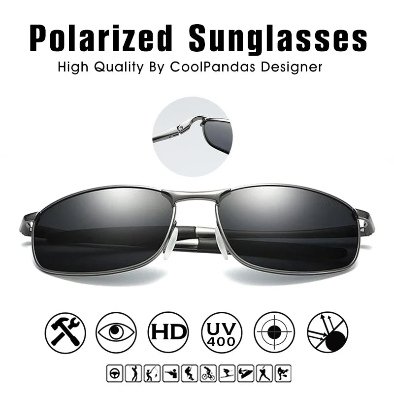 Polarized Retro Driving Sunglasses for Men